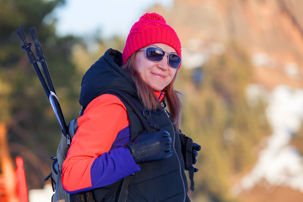 Skiing With Glasses XC Skiing