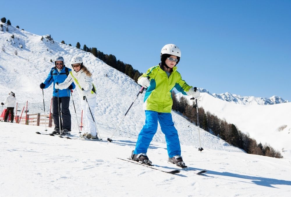 How Much Does A Ski Trip Cost? Skiing for beginners starts with a training ground that often requires a full ski pass to be purchased.